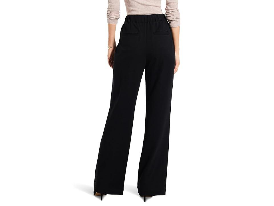 Nic+Zoe Wide Leg Pleated Knit Pants Product Image