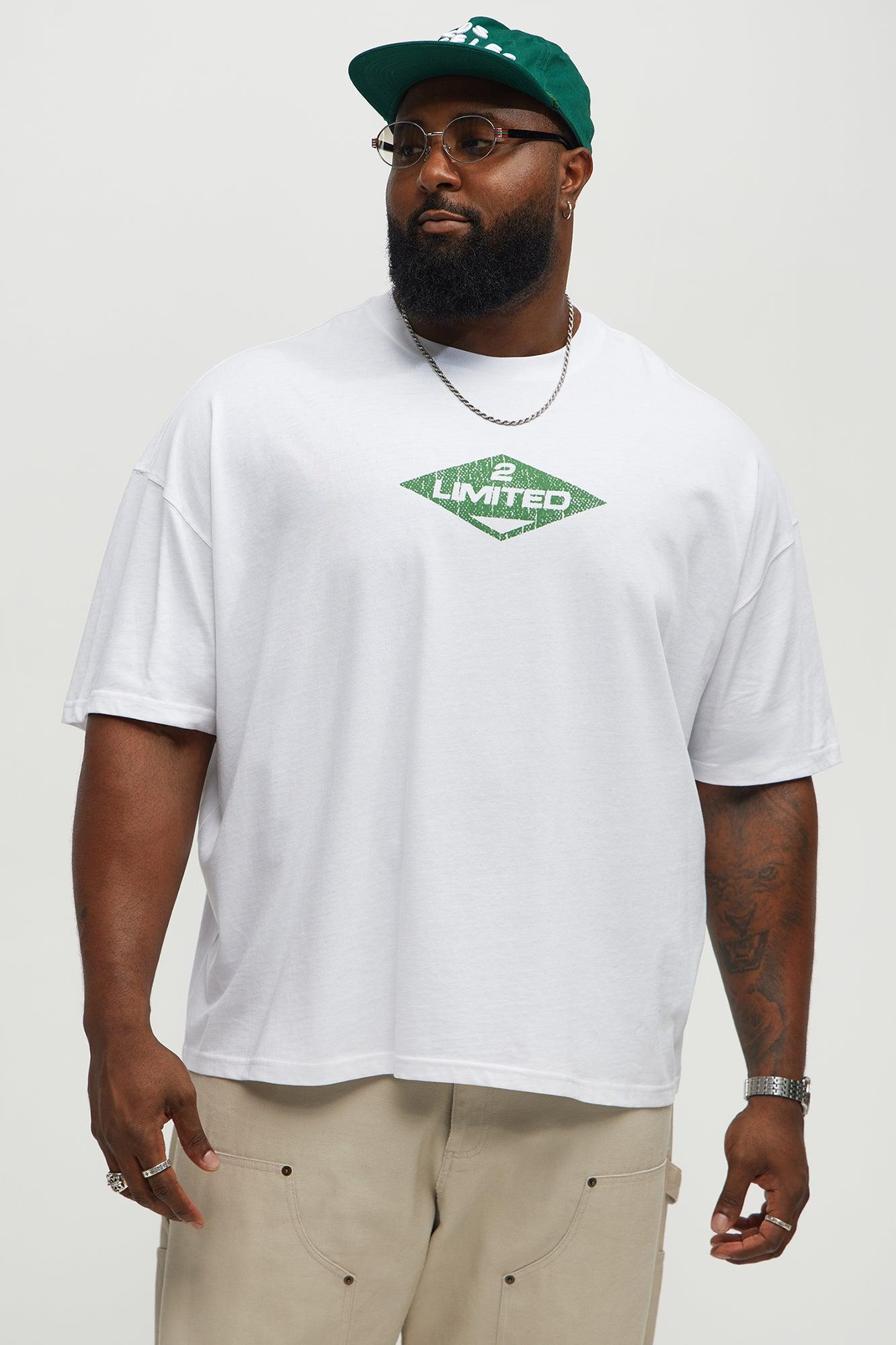 Limited Extreme Oversized Short Sleeve Tee - White Product Image