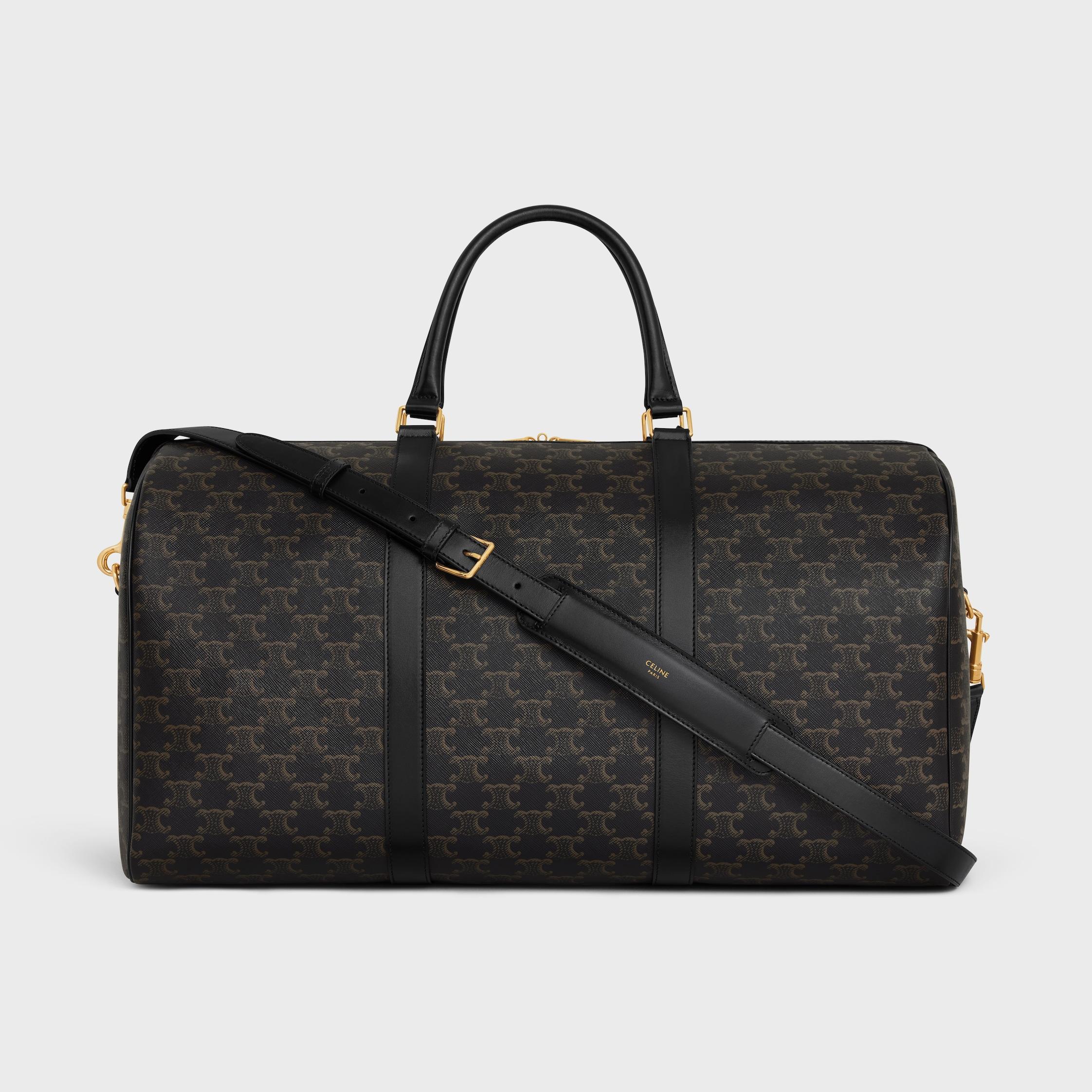 Large Travel Bag  in Triomphe Canvas and calfskin Product Image