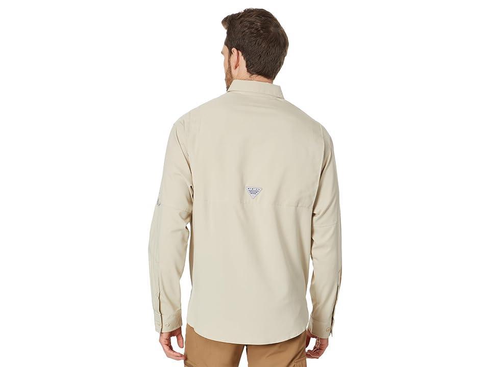 Men's Columbia PFG UPF 40 Tamiami™ II Long Sleeve Button-Down Shirt, Size: Medium, Blue Product Image