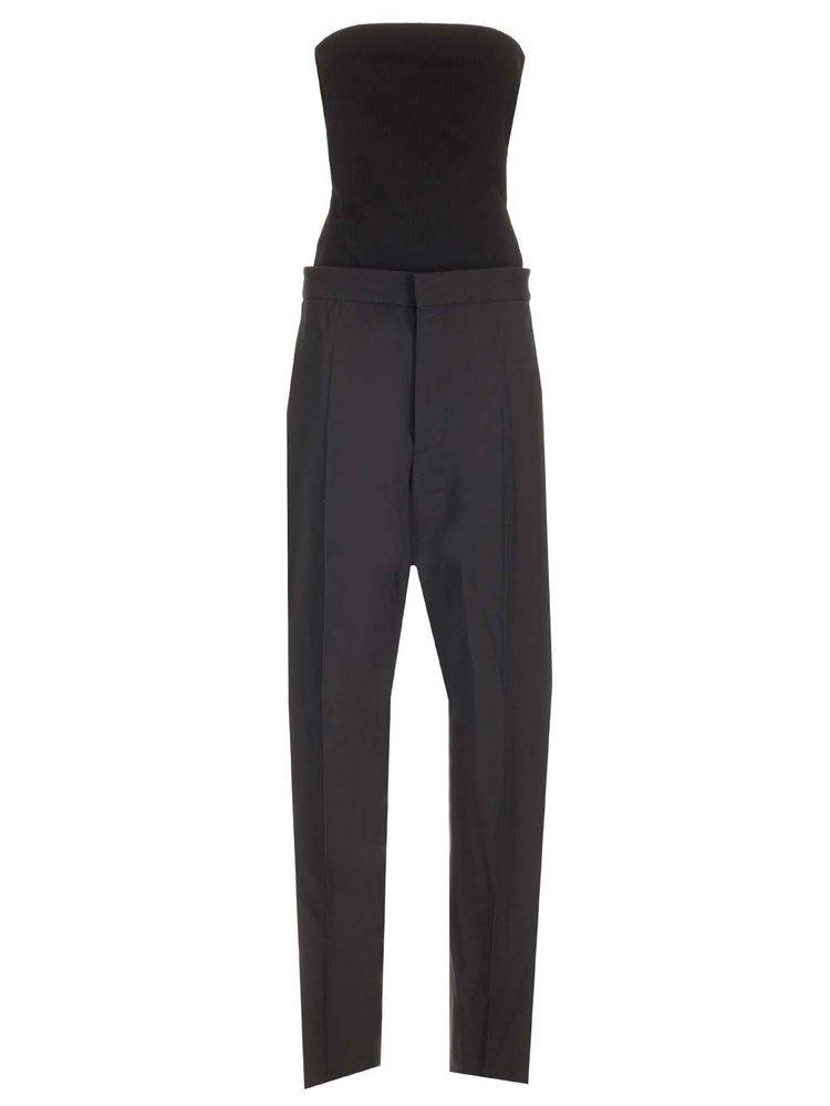 ALAÏA Tuxedo Jumpsuit In Black Product Image
