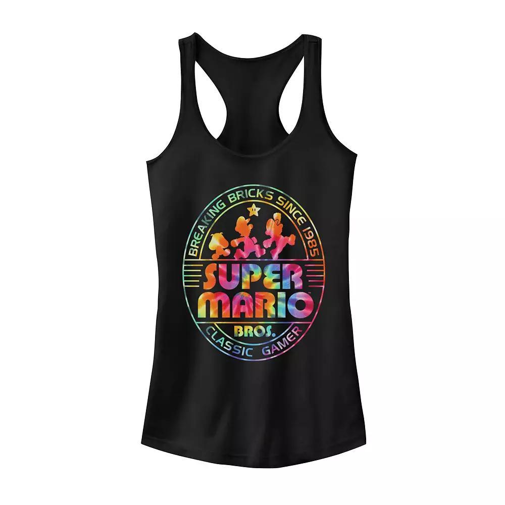 Juniors' Coca-Cola Spiral Coca Cola Logo Racerback Tank Top, Girl's, Size: Medium, Black Product Image