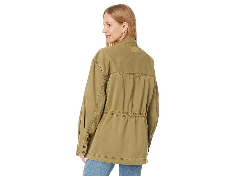 Free People Arya Utility Jacket (Dried Herb) Women's Vest Product Image