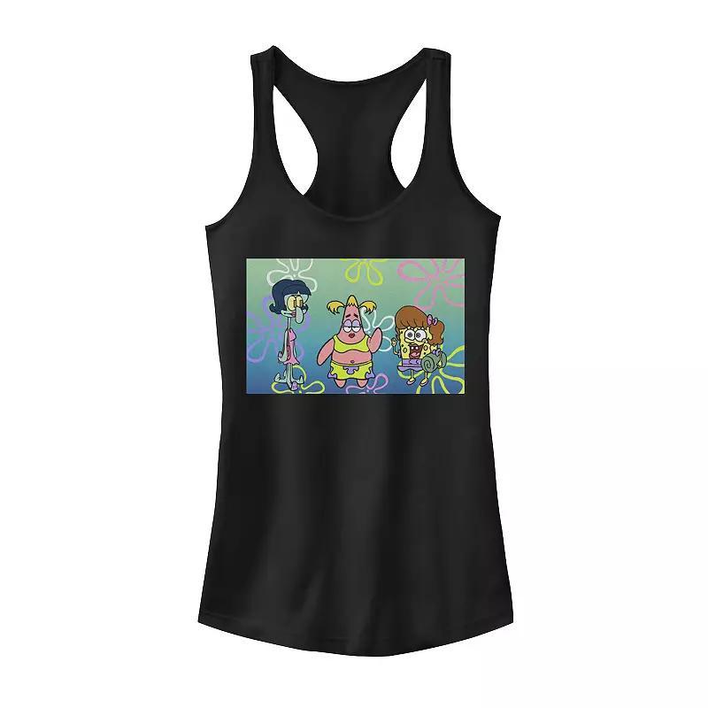Juniors' Marvel Hero Heart Tank Top, Girl's, Size: Large, Black Product Image