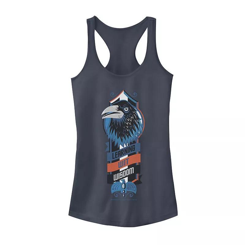 Juniors' Fantastic Beasts Macusa Golden Emblem Tank Top, Girl's, Size: XS, Black Product Image