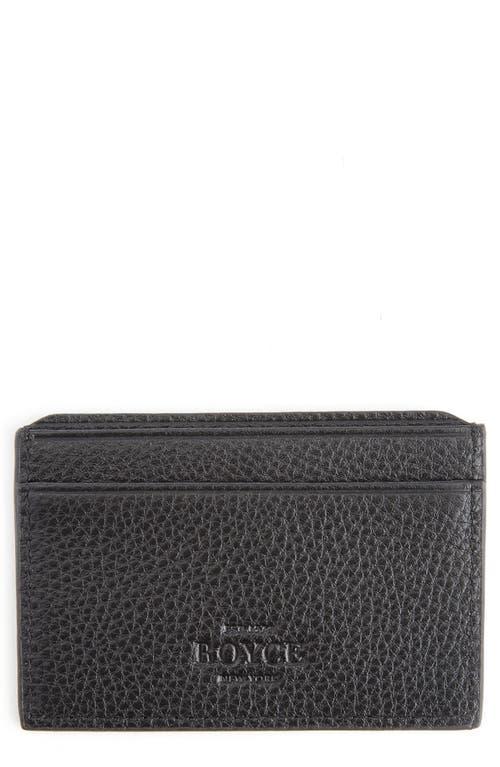Womens RFID-Blocking Leather Card Case Product Image
