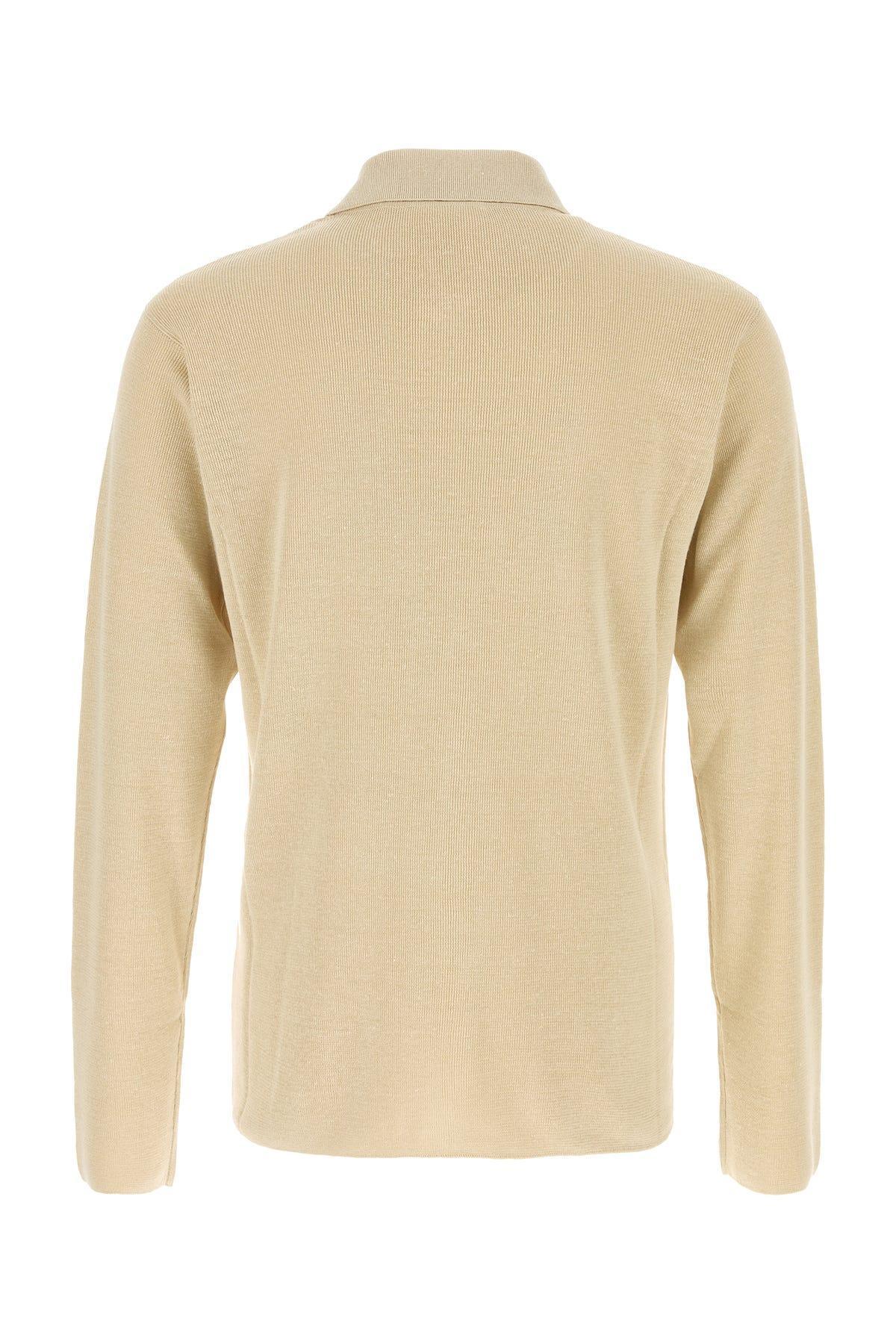 THE ROW Lorde Linen-silk Cardigan In Beige O Tan Product Image