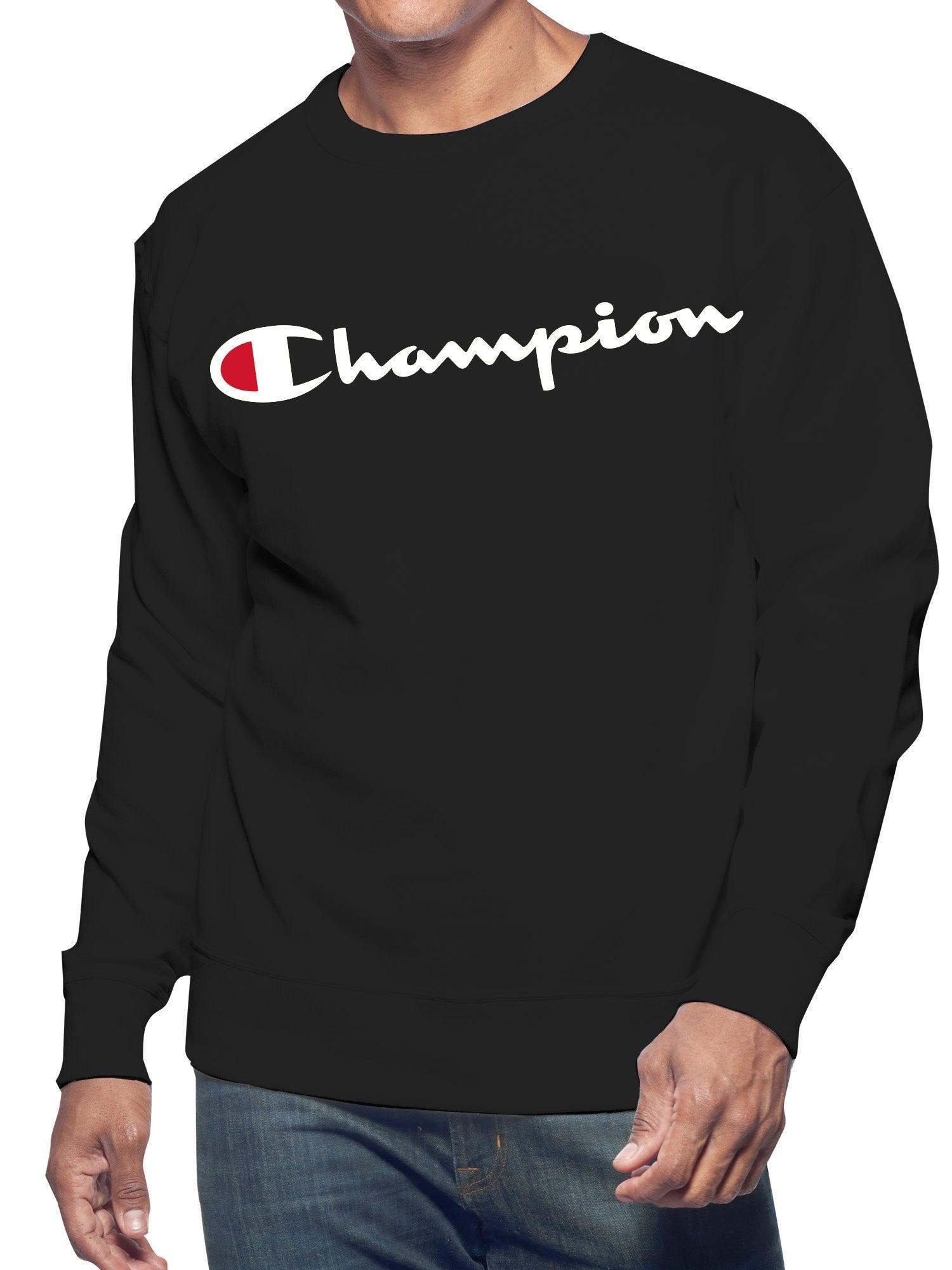 Champion Big And Tall Men's 100% Cotton Long Sleeve Teeshirt Product Image