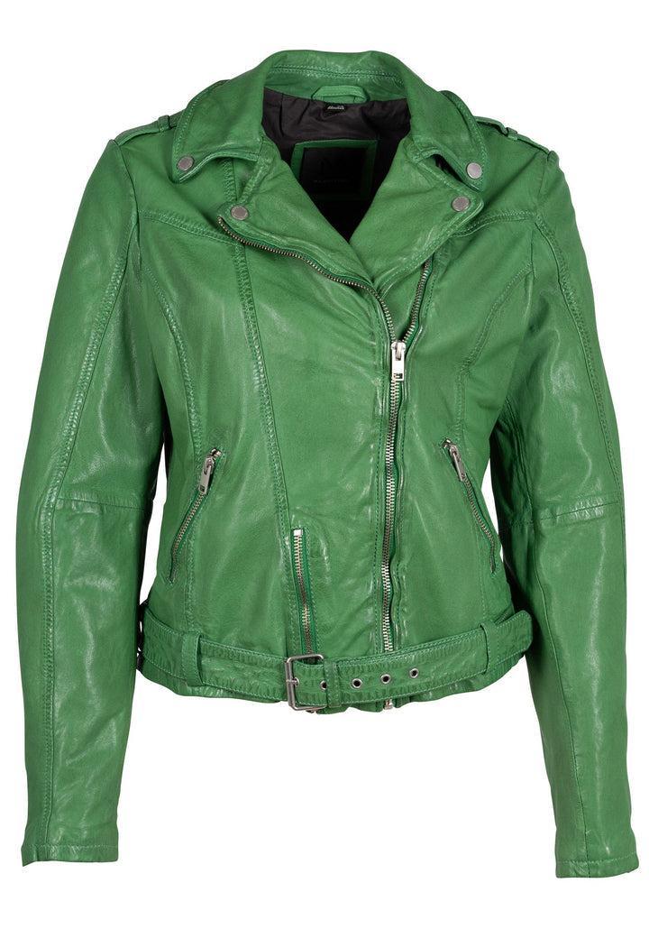 Wild RF Leather Jacket, Palm Leaf Product Image