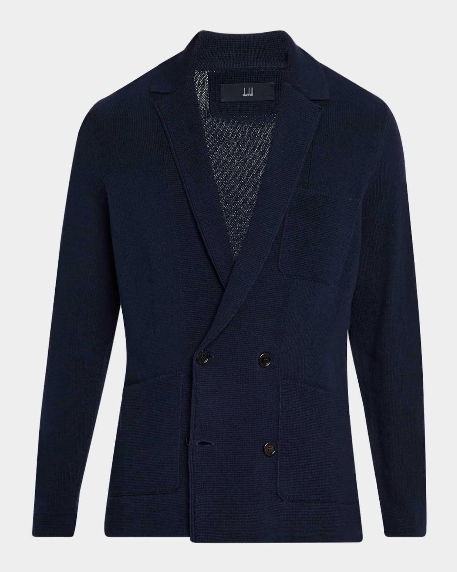 Men's 7GG Cotton Double-Breasted Blazer Product Image