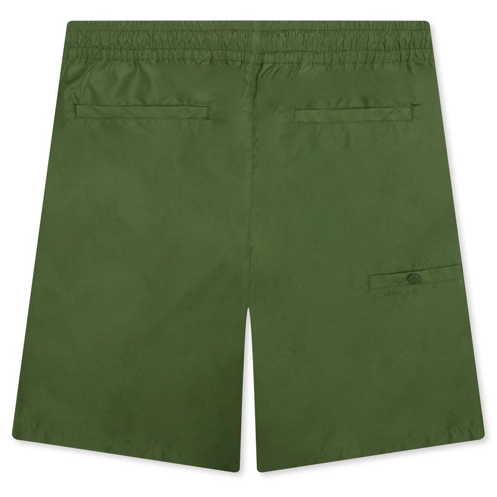 Andre Nylon Short - Olive Male Product Image