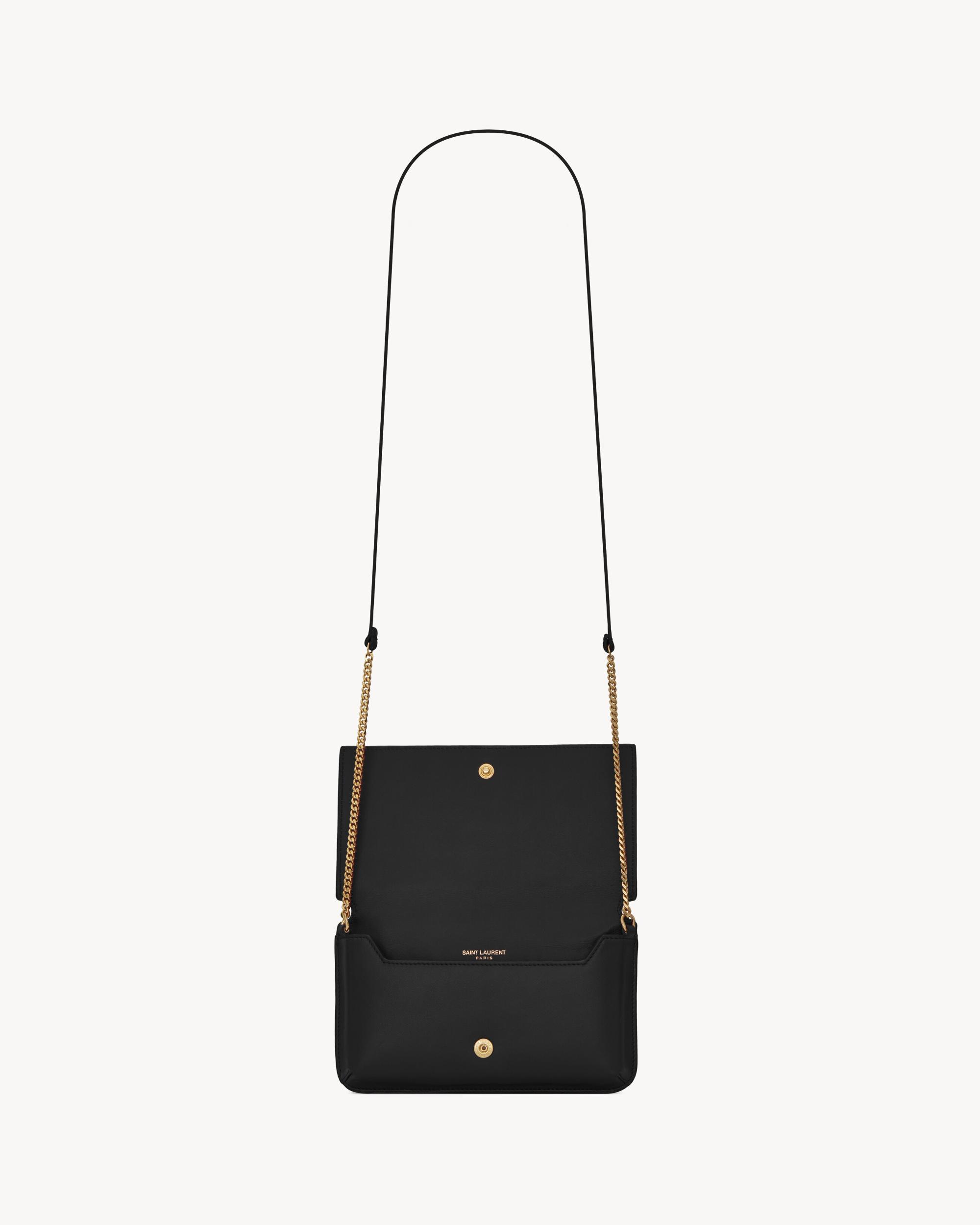 CASSANDRE phone holder in smooth leather Product Image