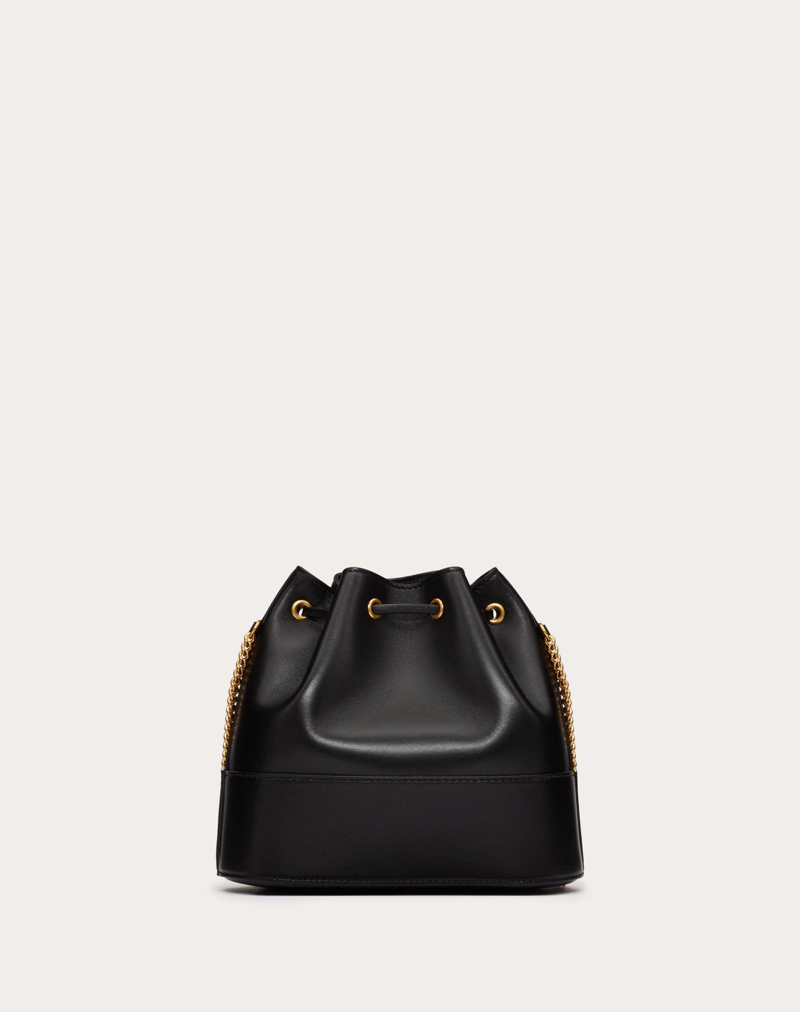 Mini Bucket Bag In Nappa With Vlogo Signature Chain Product Image