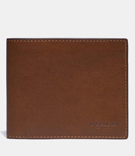 DOLCE & GABBANA Logo-plaque Leather Wallet In Black Product Image