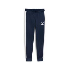 PUMA Iconic T7 Mens Track Pants in Dark Blue Product Image