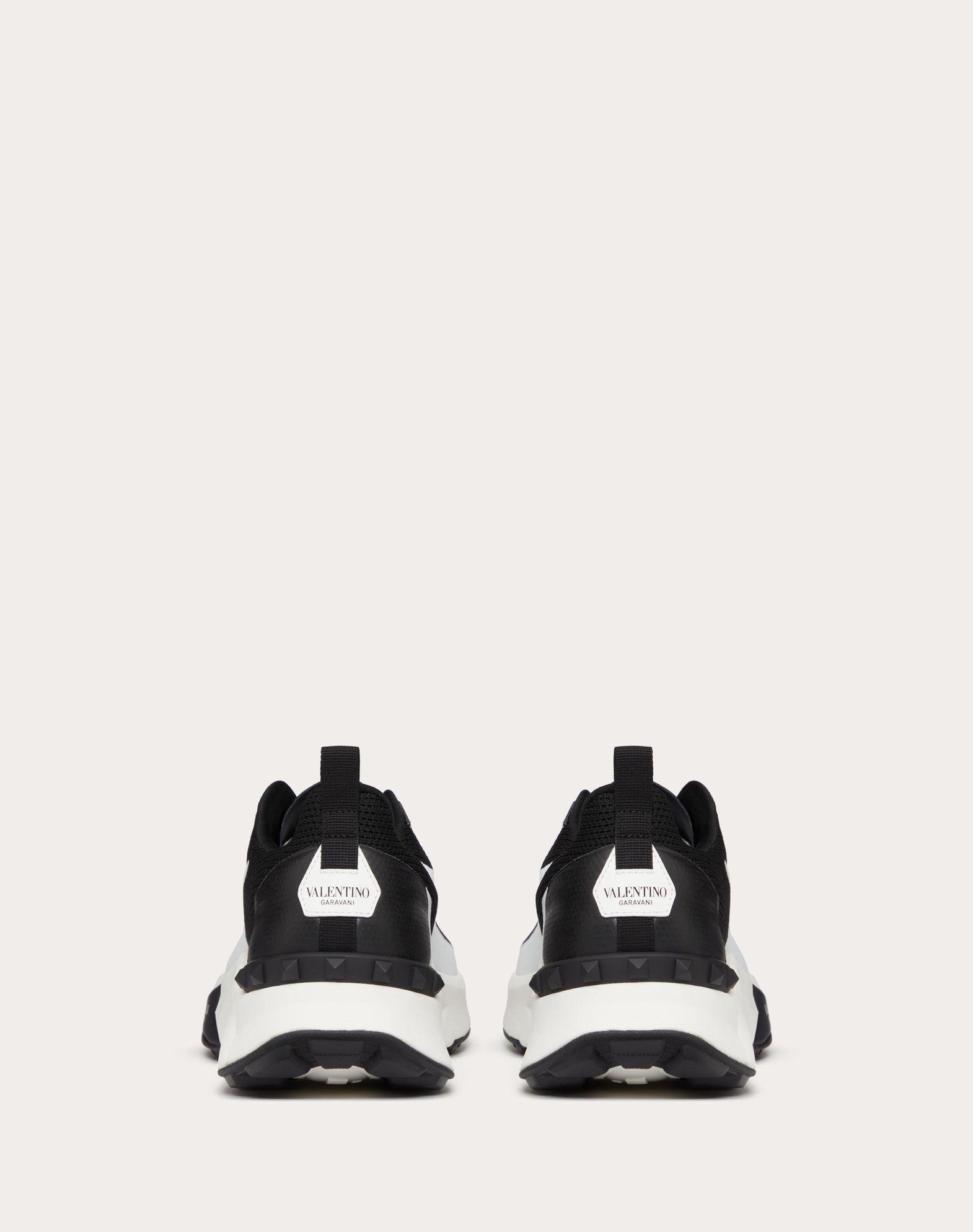 True Act Low Top Sneaker In Mesh And Rubberized Fabric Product Image