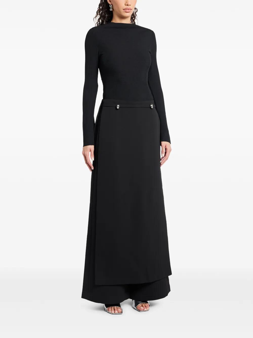 asymmetric-neck top  Product Image