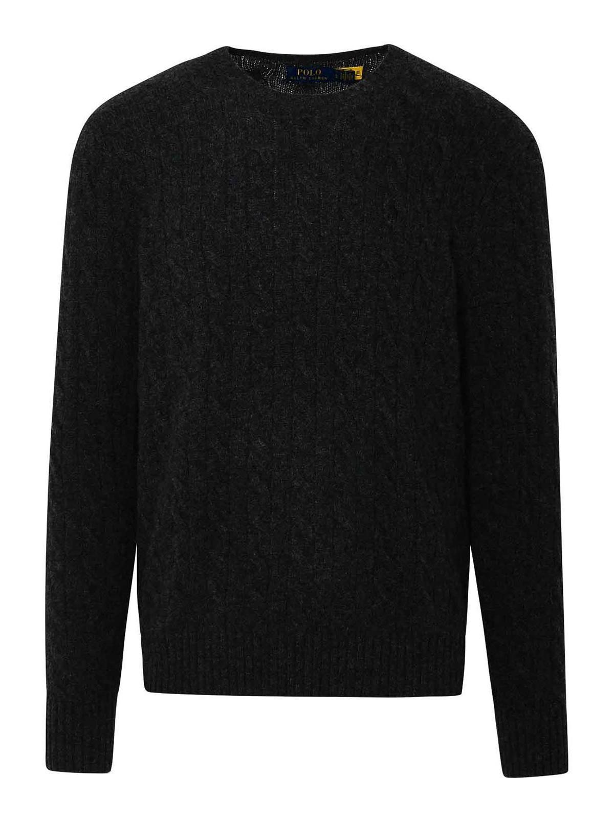 POLO RALPH LAUREN Cable Knit In Grey Product Image