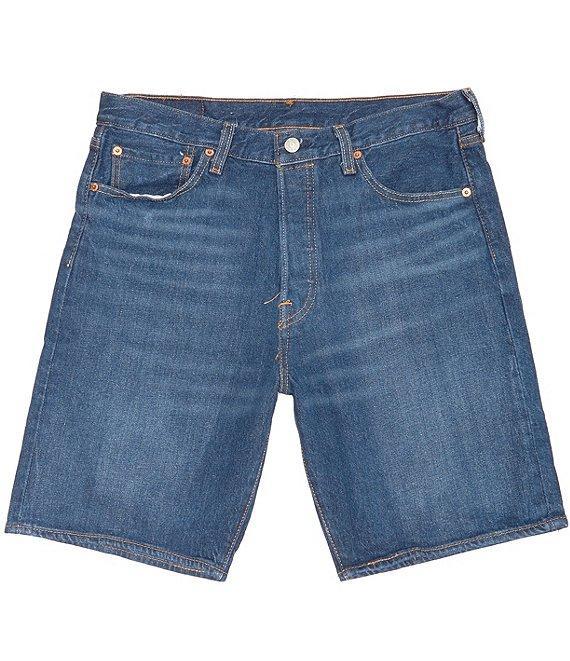 Levi's® 501 Original Fit 9#double; Inseam Stretch Jean Shorts Product Image