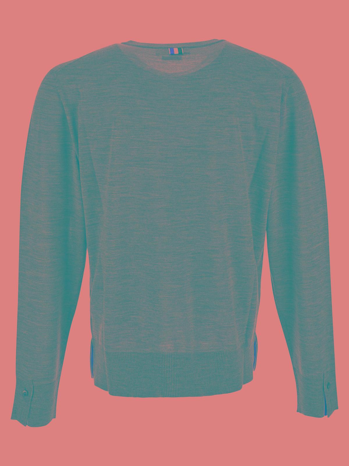 THOM BROWNE Jersey Knit In Grey Product Image