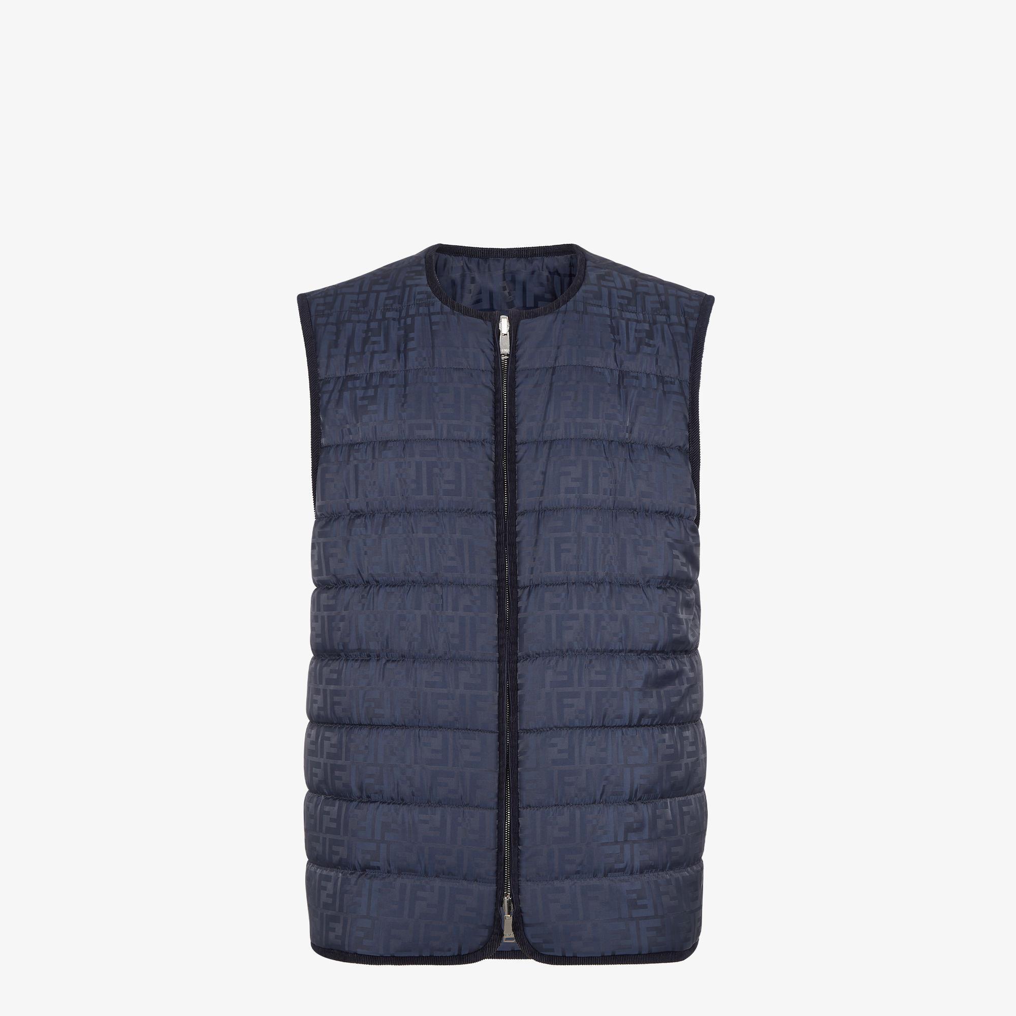 BlousonNavy blue corduroy blouson Product Image