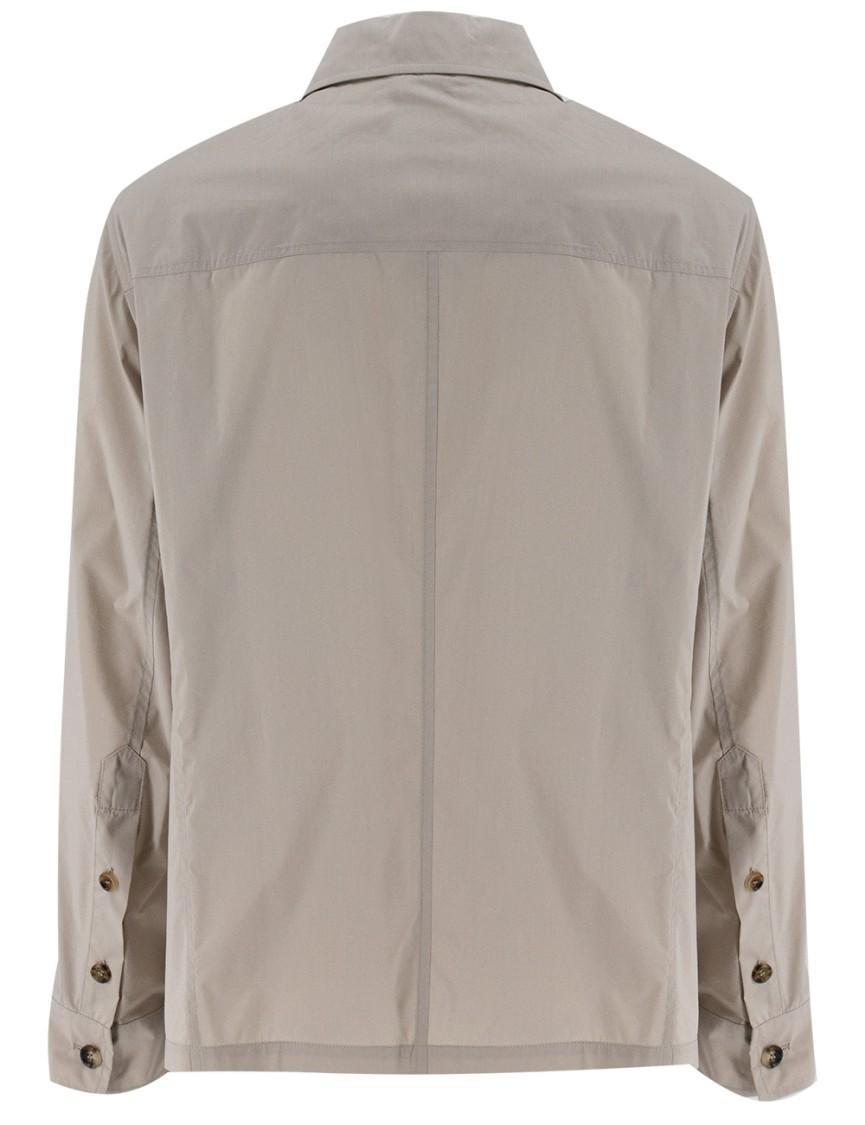 BRUNELLO CUCINELLI Beige Retro-inspired Jacket In Neutrals Product Image