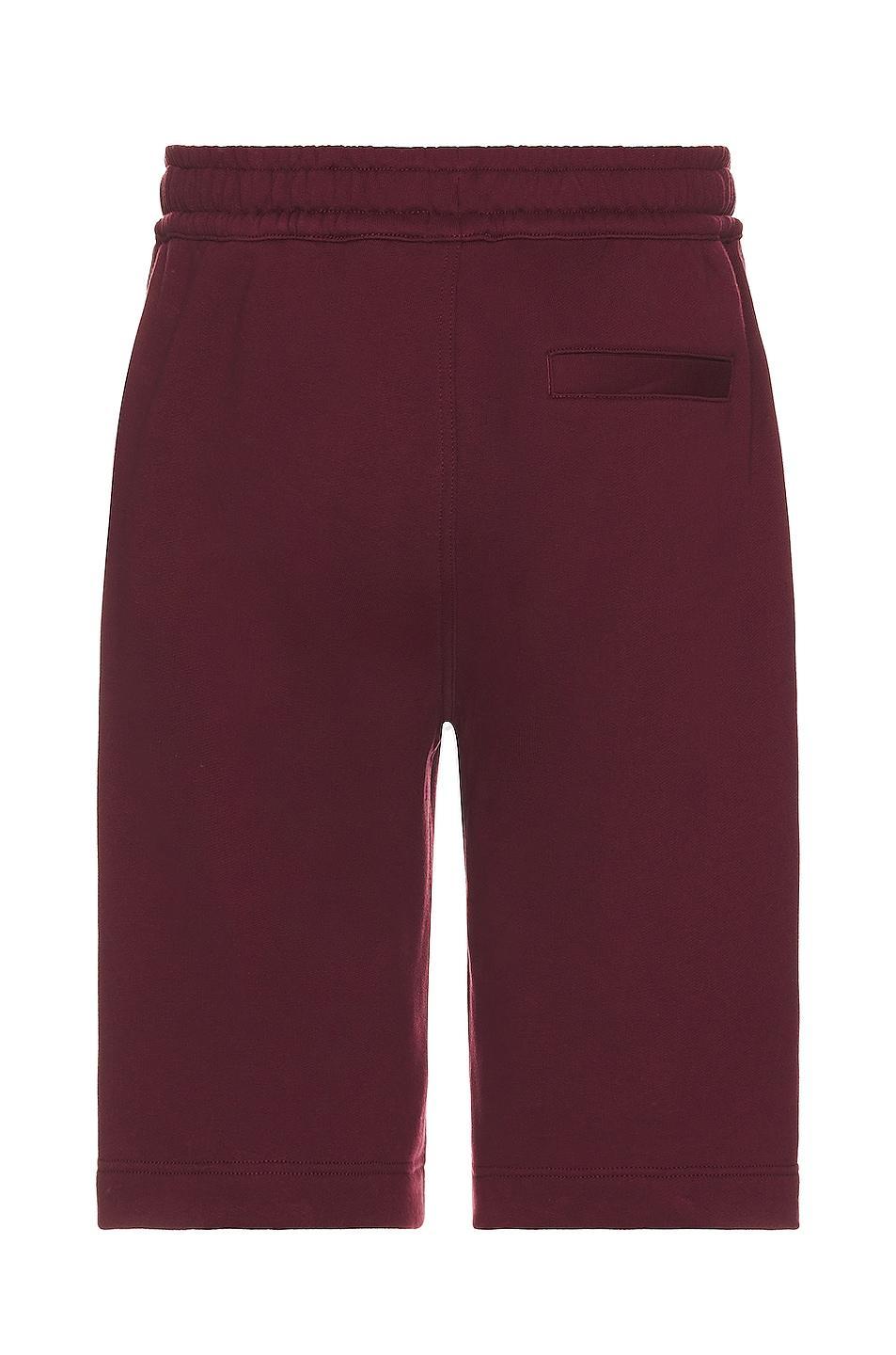 Burberry Taylor Shorts in Burgundy Product Image