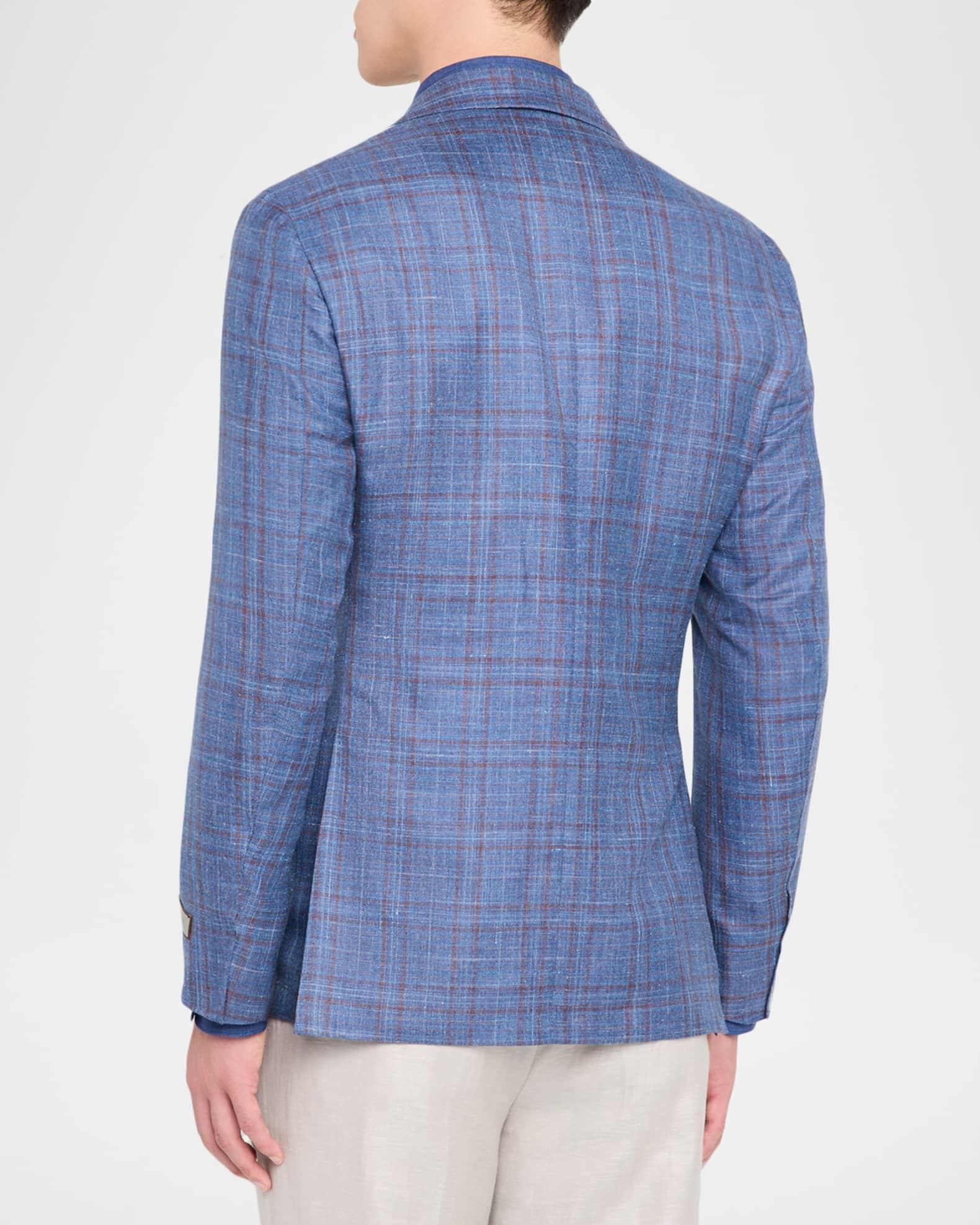 Men's Check Single-Breasted Sport Coat Product Image