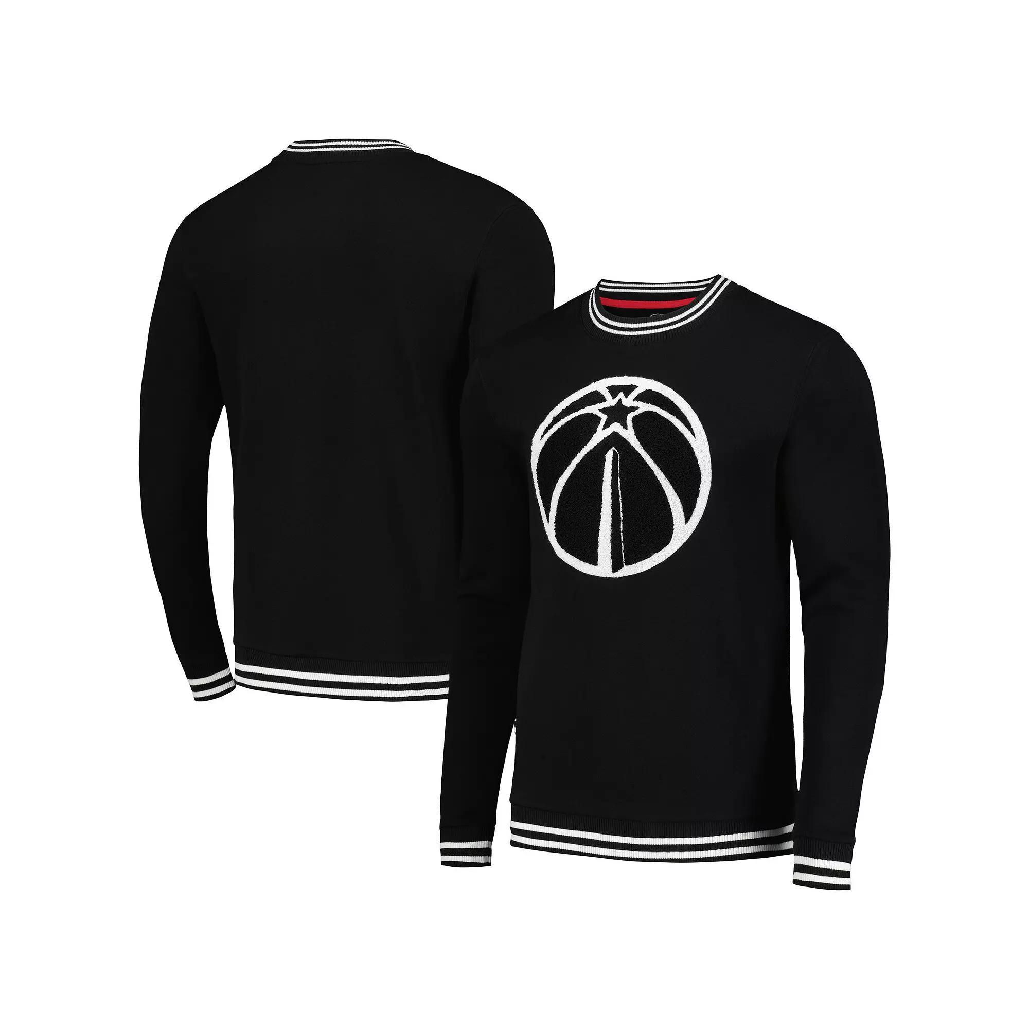 Men's Stadium Essentials Black Washington Wizards Club Level Pullover Sweatshirt, Size: XL, Wiz Black Product Image