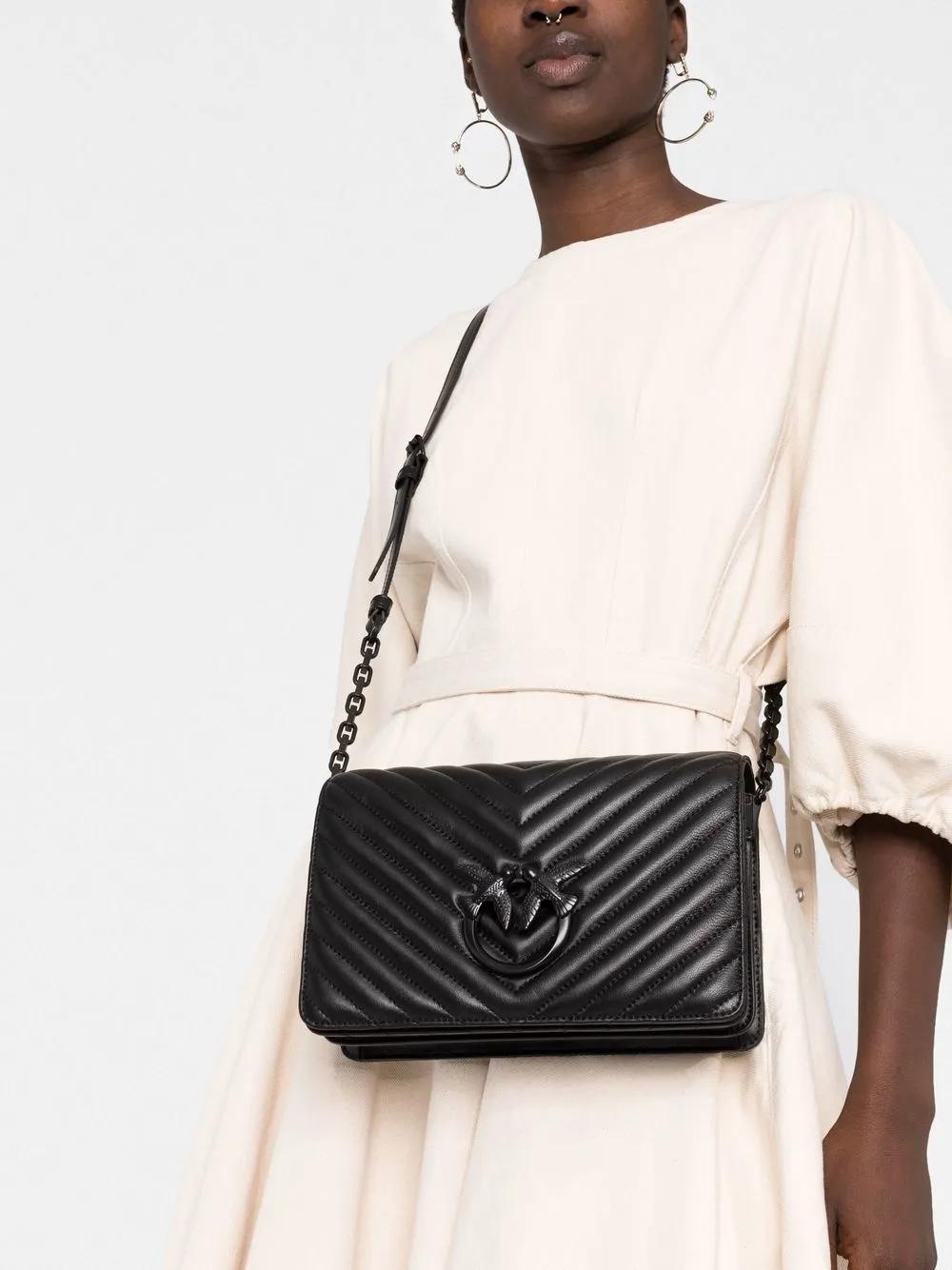 Love quilted leather crossbody bag Product Image