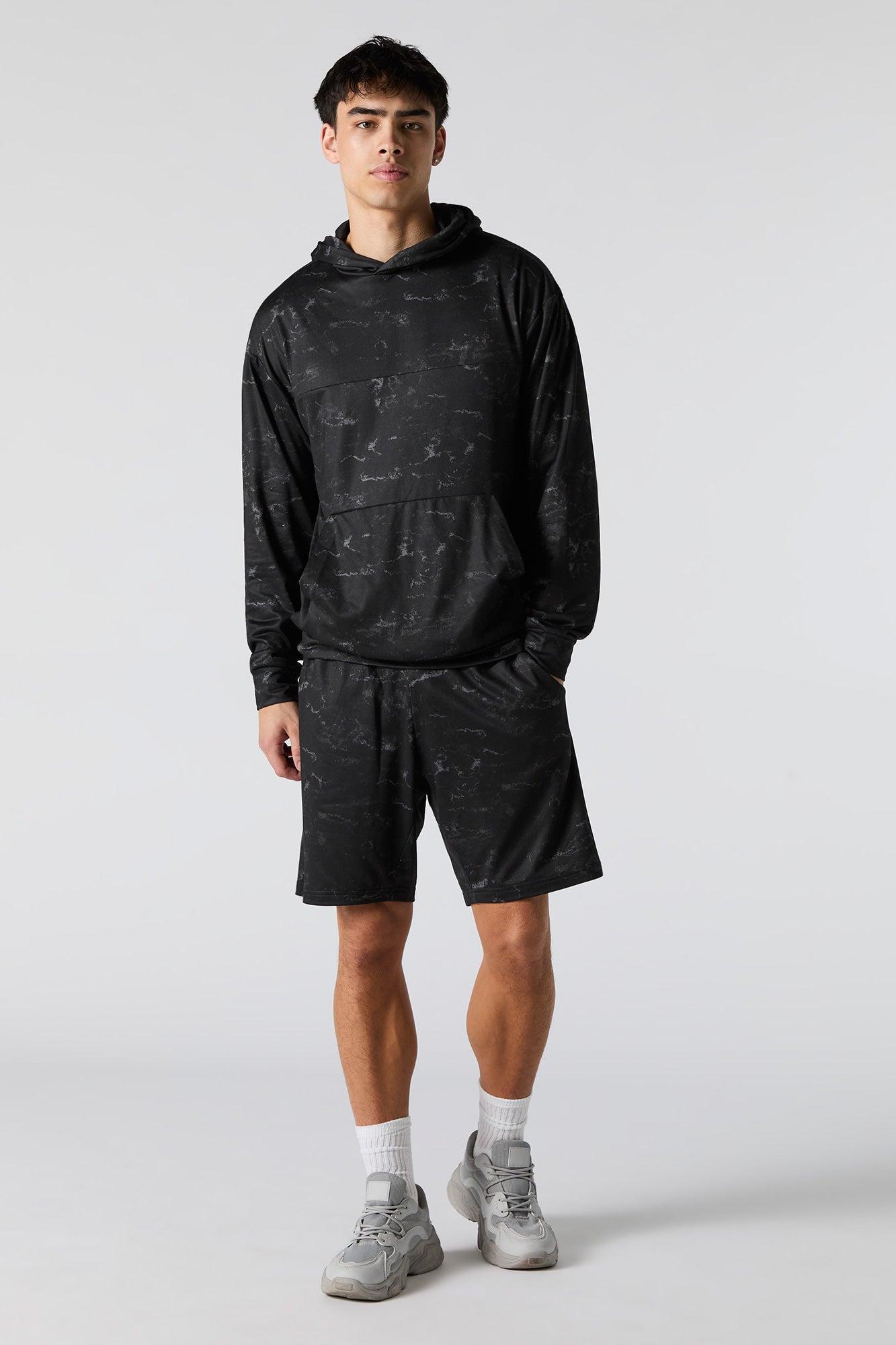 Active Acid Wash Hoodie Male Product Image