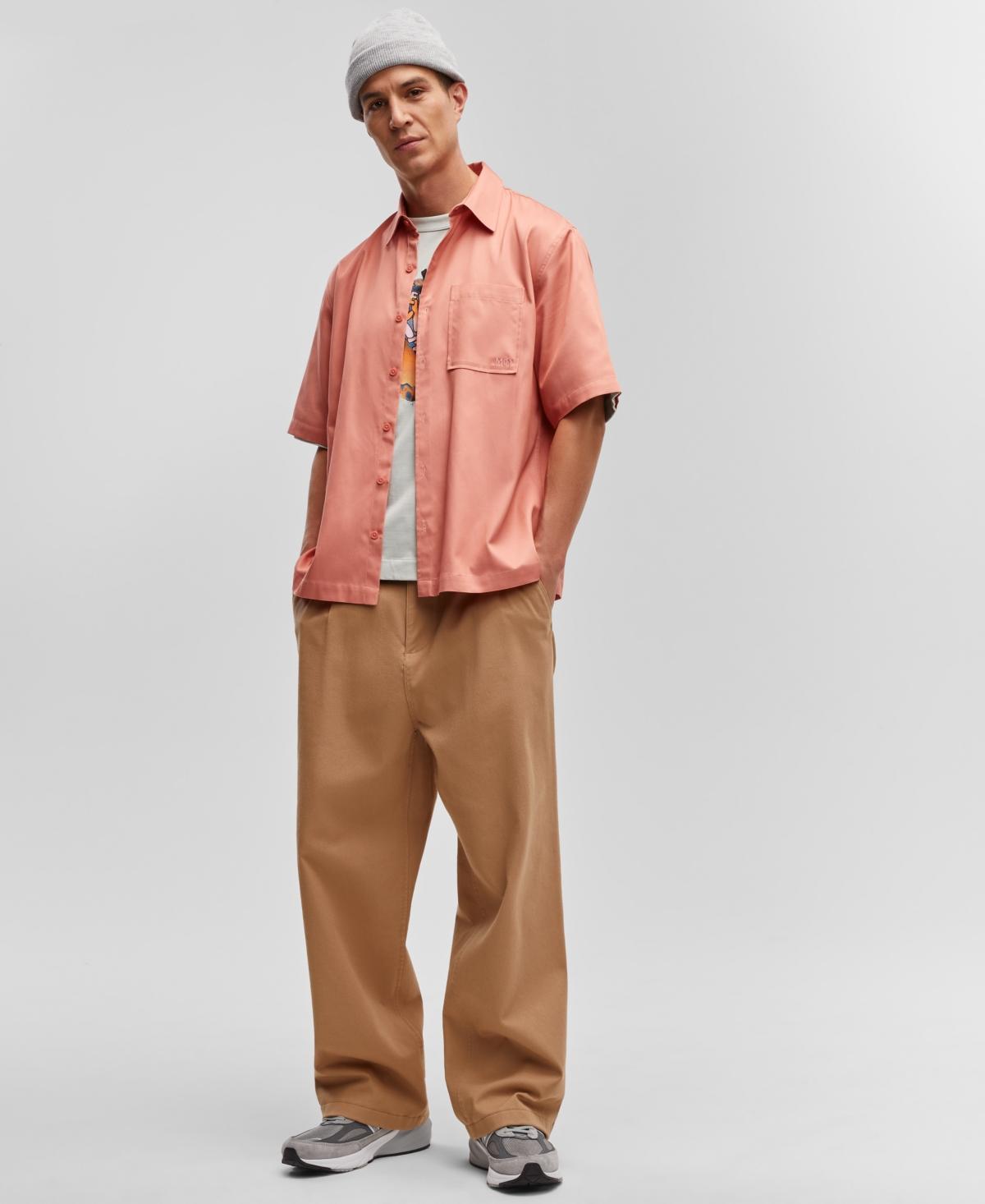 Mode of One Mens Relaxed-Fit Button-Down Shirt, Created for Macys Product Image