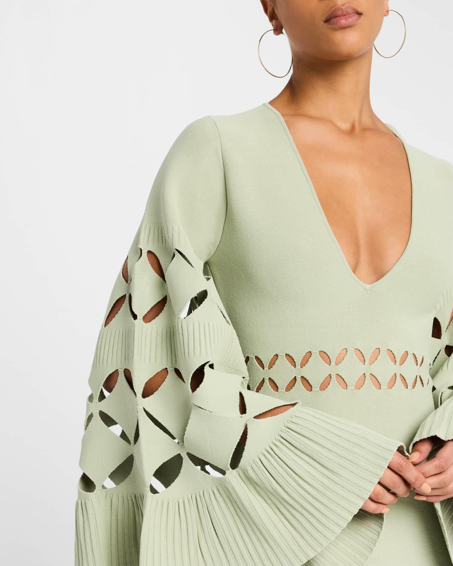 Linden Long-Sleeve Cut-Out Dress Product Image