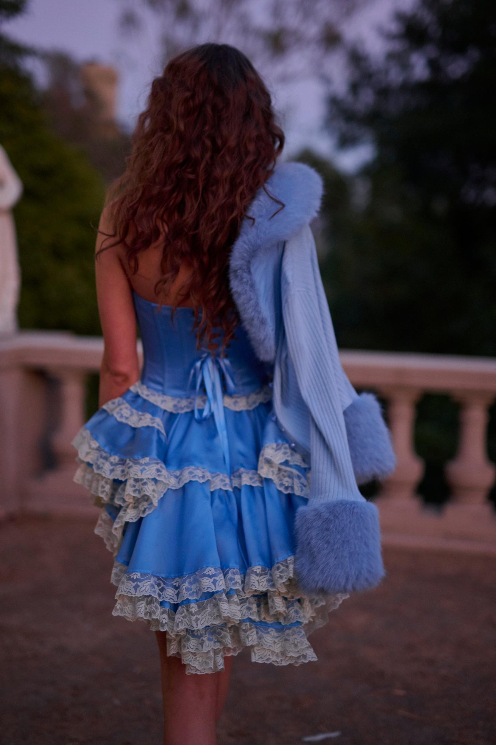 The Robin's Egg Center Stage Dress Product Image