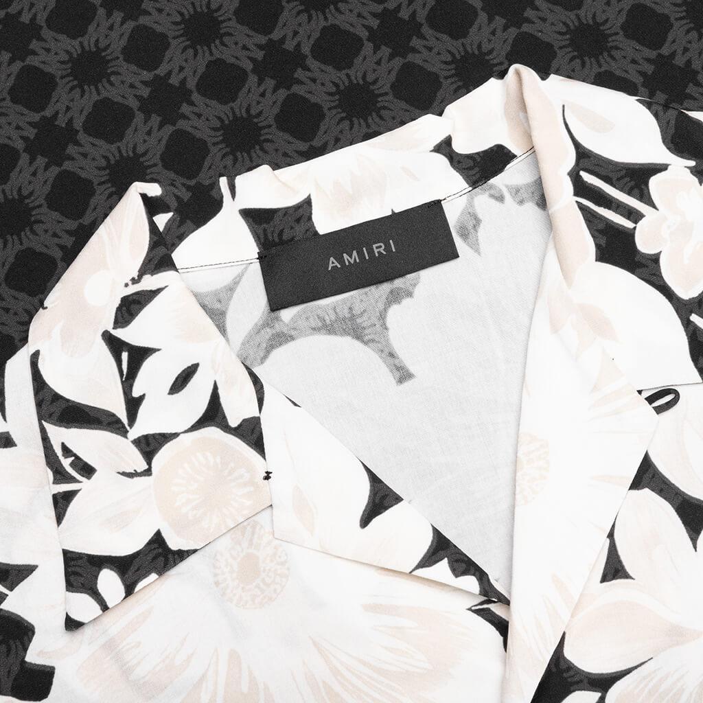 Amiri Garden Camp Shirt - Black Male Product Image