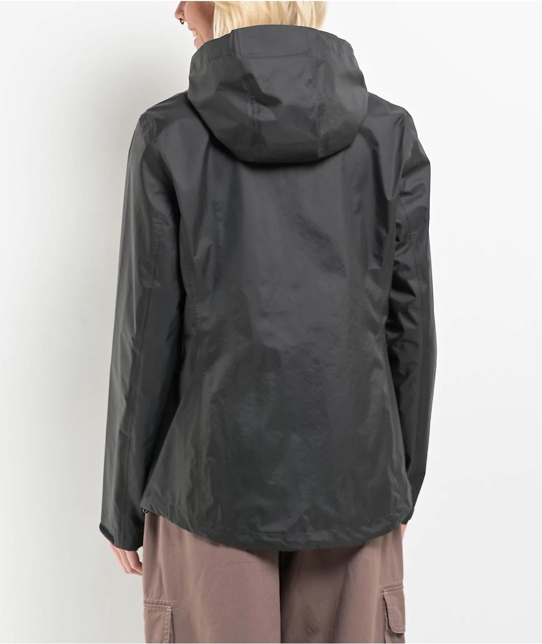 Dravus Oasis Essential Black Windbreaker Zip Jacket Product Image