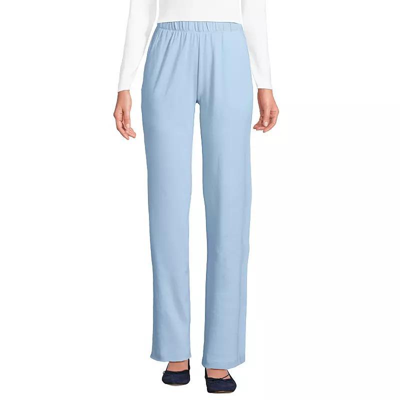 Women's Lands' End Sport Knit High Waist Pants, Size: XL, Red Desert Product Image