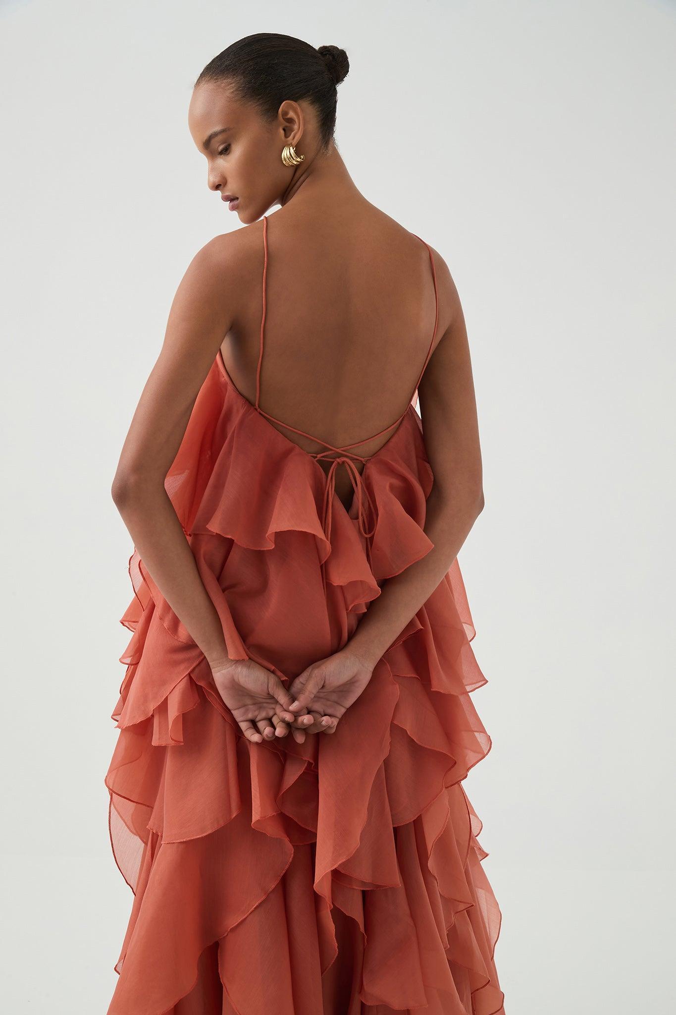 Pandorea Layered Maxi Dress Product Image