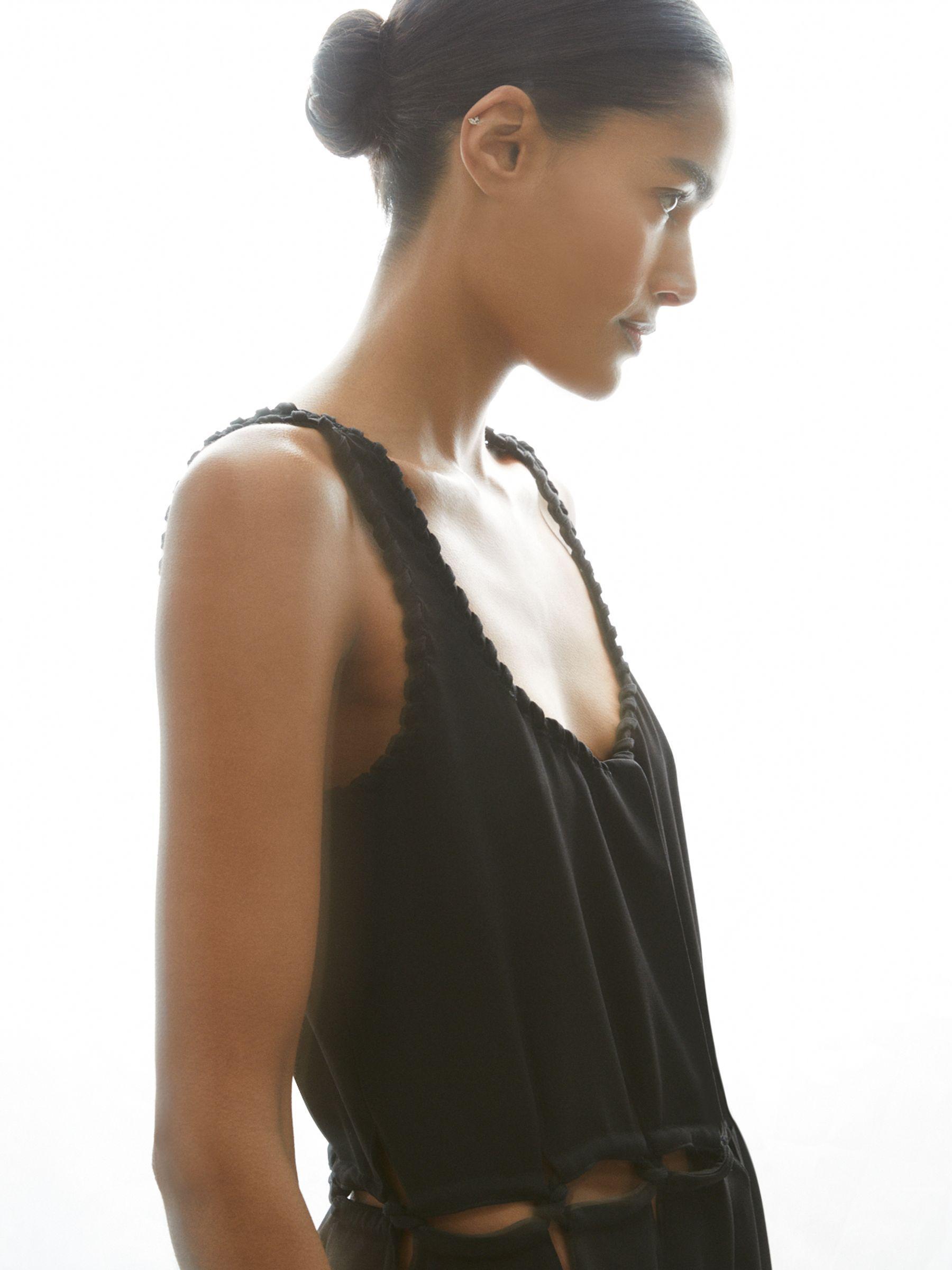 Atelier Cut-Out Waist Jumpsuit in Black Product Image