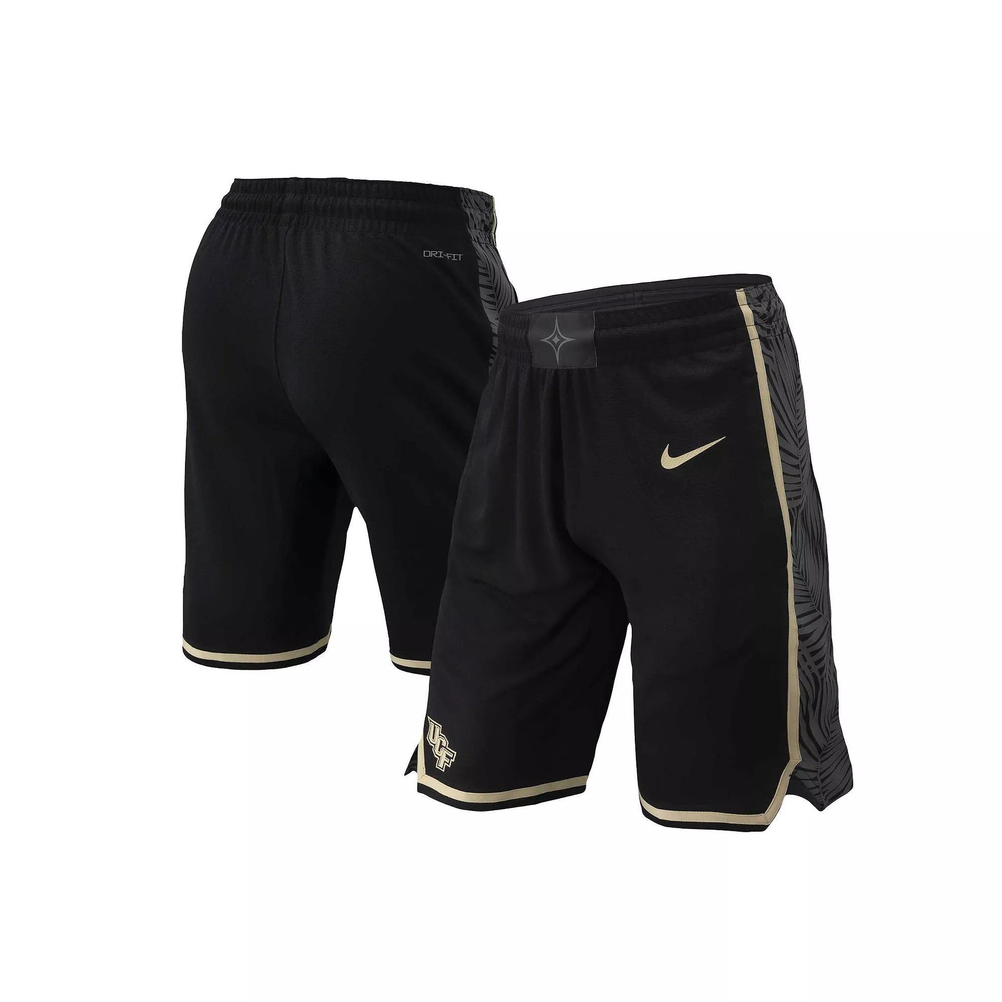Men's Nike Black UCF Knights Replica Performance Basketball Shorts, Size: Large Product Image