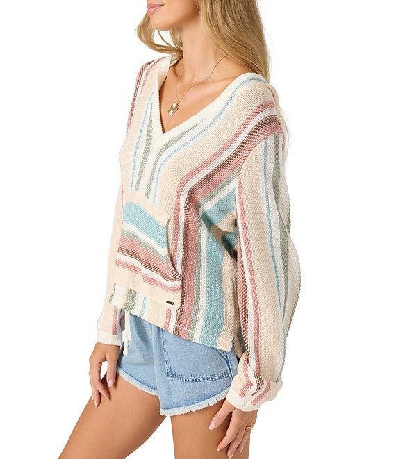 O'Neill Catamaran Long Sleeve Striped Hooded Sweater Product Image