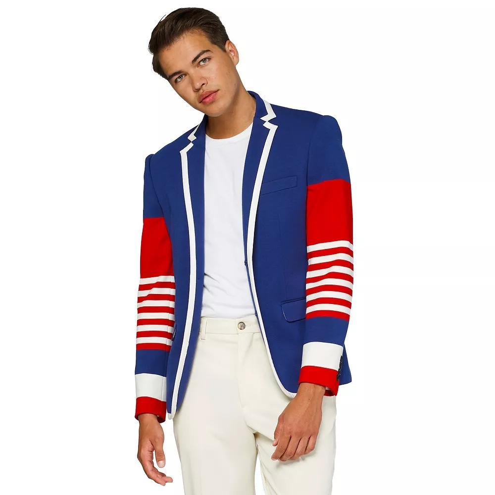 Men's OppoSuits Deluxe Modern-Fit Novelty Summer Blazer, Size: 46 - Regular, Dandy Fan Sports Product Image