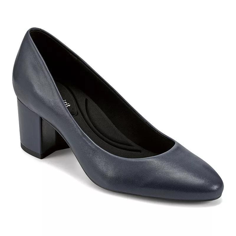 Easy Spirit Cosma E-Flex Women's Block Heel Pumps, Size: 9.5, Natural Product Image
