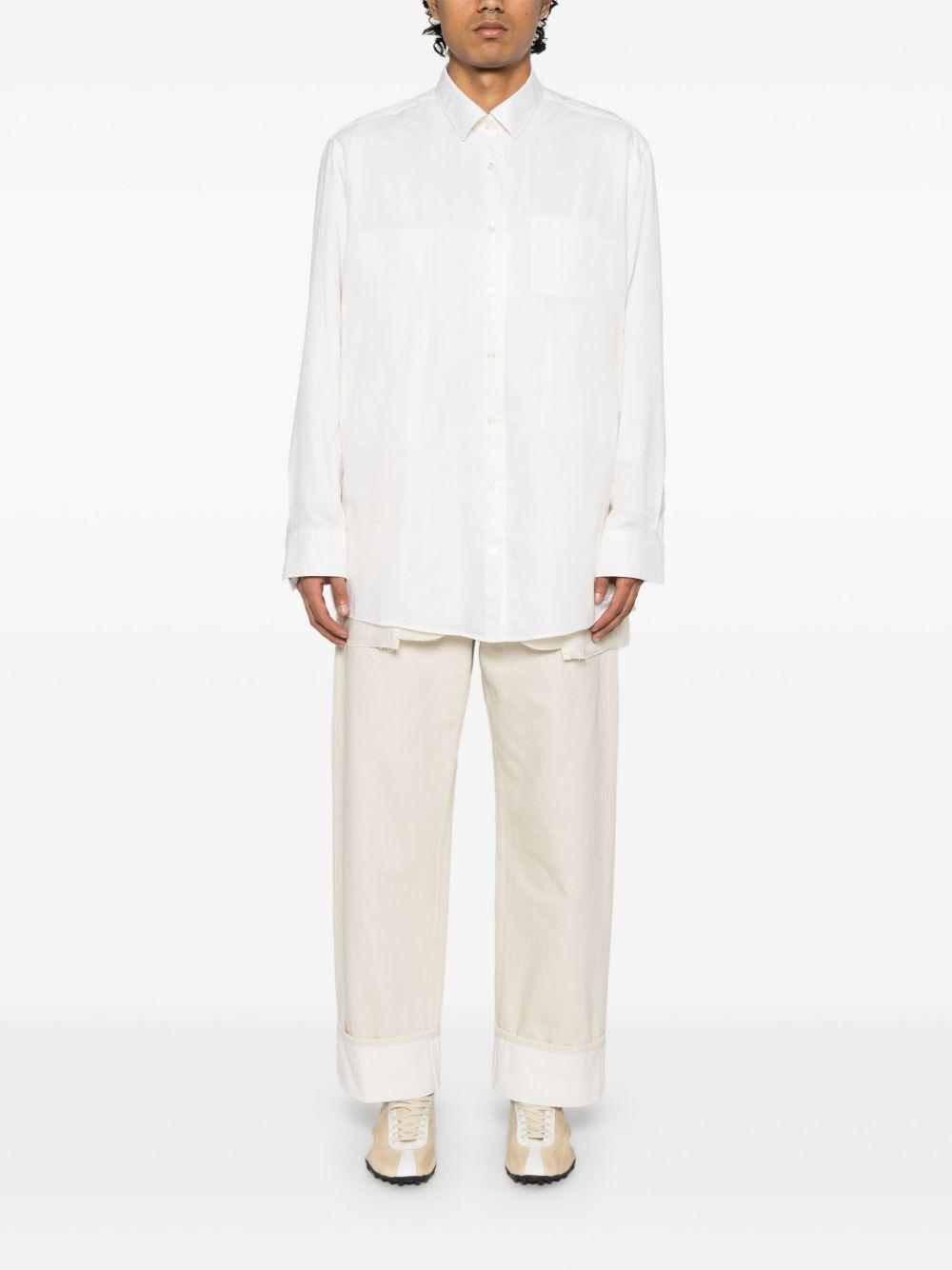 panelled shirt jacket Product Image