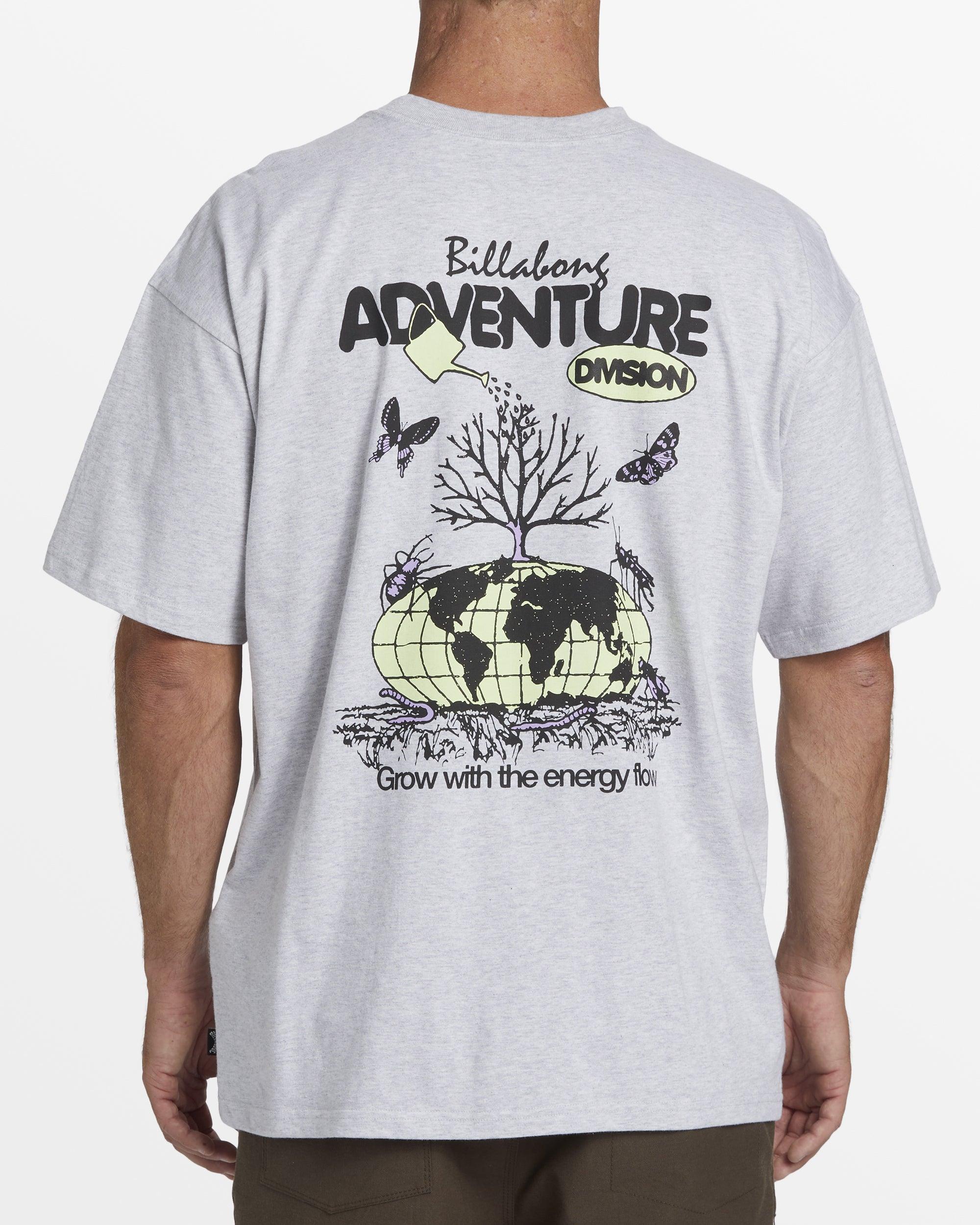 A/Div Grow T-Shirt - Light Grey Heather Male Product Image