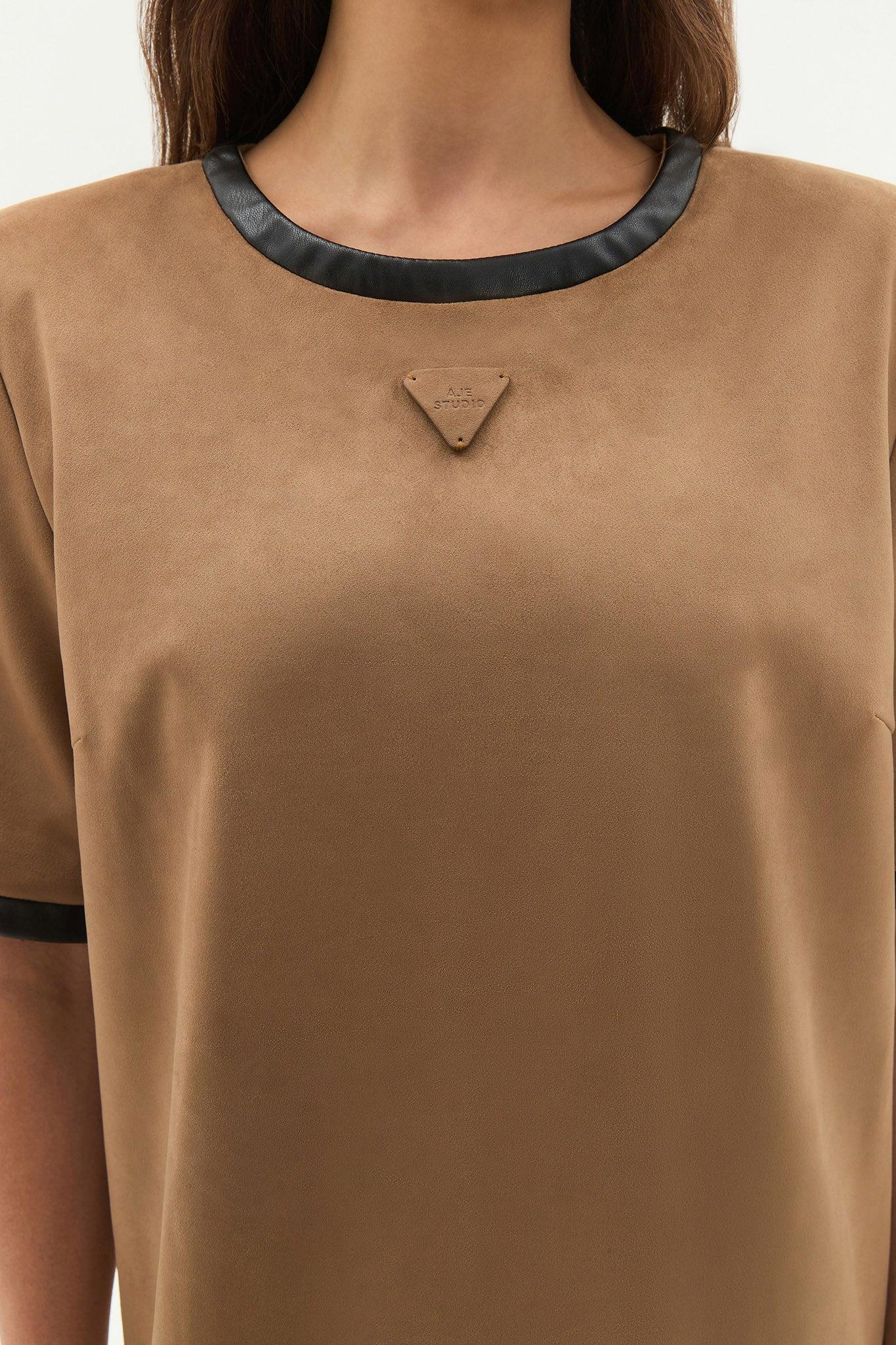 Calyx Vegan Suede Dress Product Image