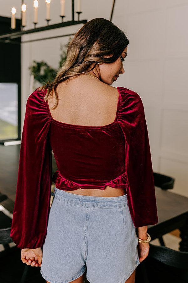 Holiday Fun Velvet Top Product Image