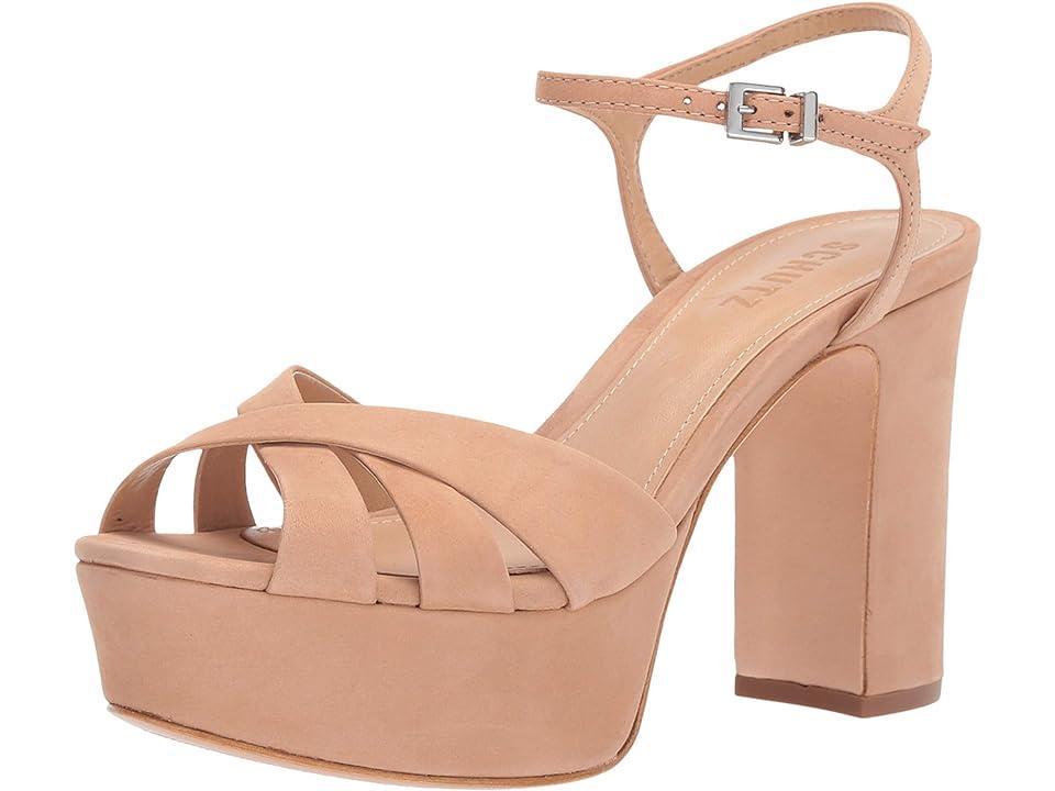 Keefa Metallic Leather Platform Sandals Product Image