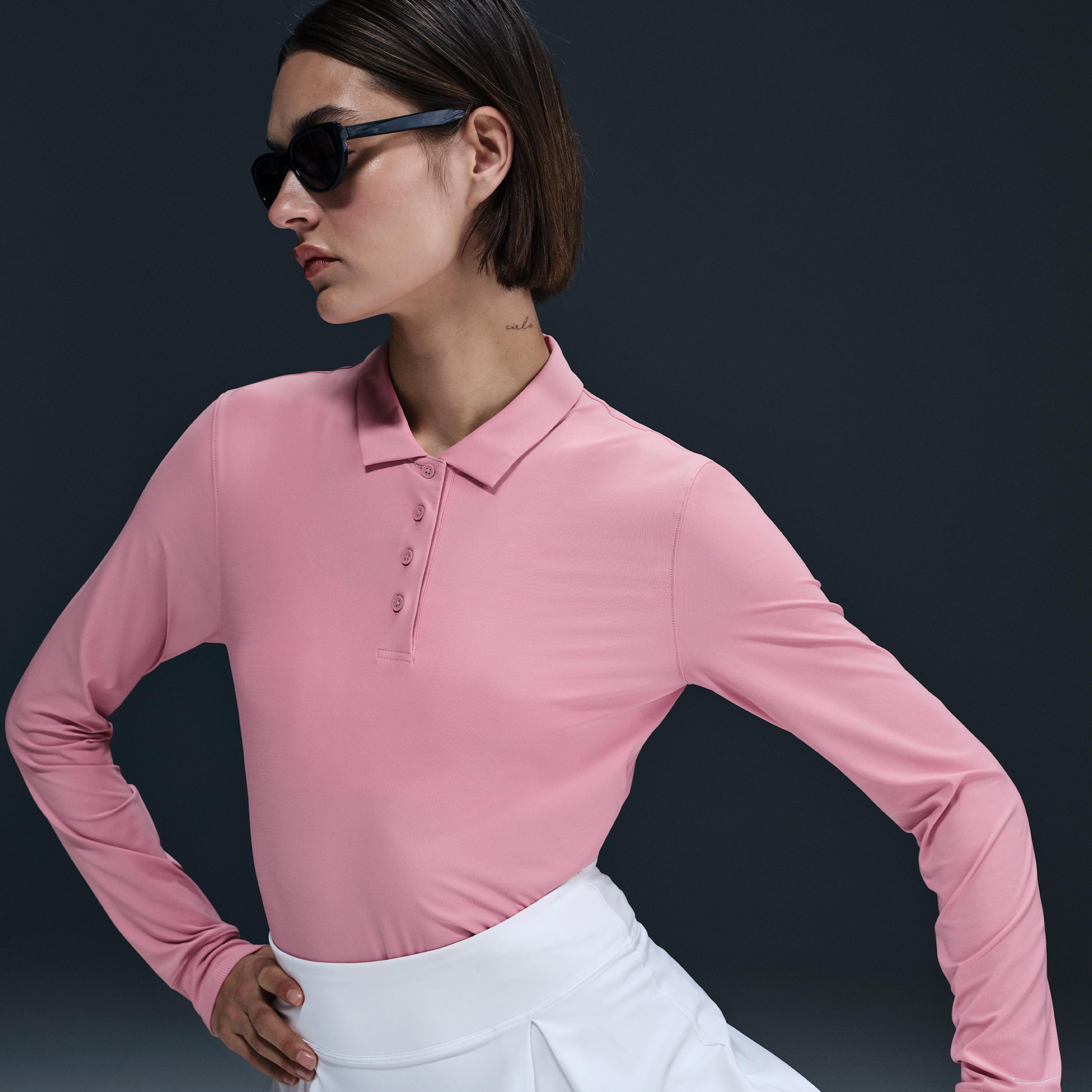 Nike Victory Women's Dri-FIT Long-Sleeve Polo Product Image
