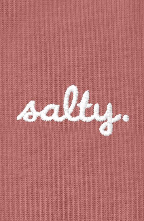 Dalix Womens Shirt Salty Tee in Mauve at Nordstrom, Size Xx-Large Product Image